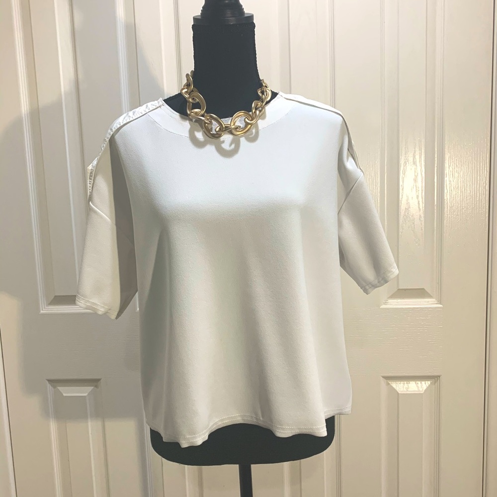 White top from zara